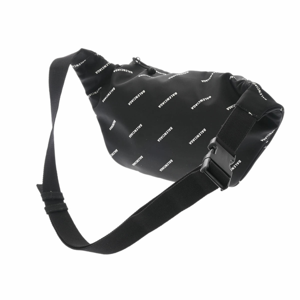 BALENCIAGA Explorer Belt Bag Black Body Belt Bum Crossbody - Picture 2 of 9